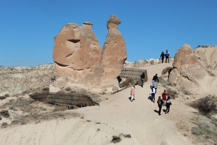 Kapadokya bölgesini Şubat ayında 50 bin 668 turist ziyaret etti