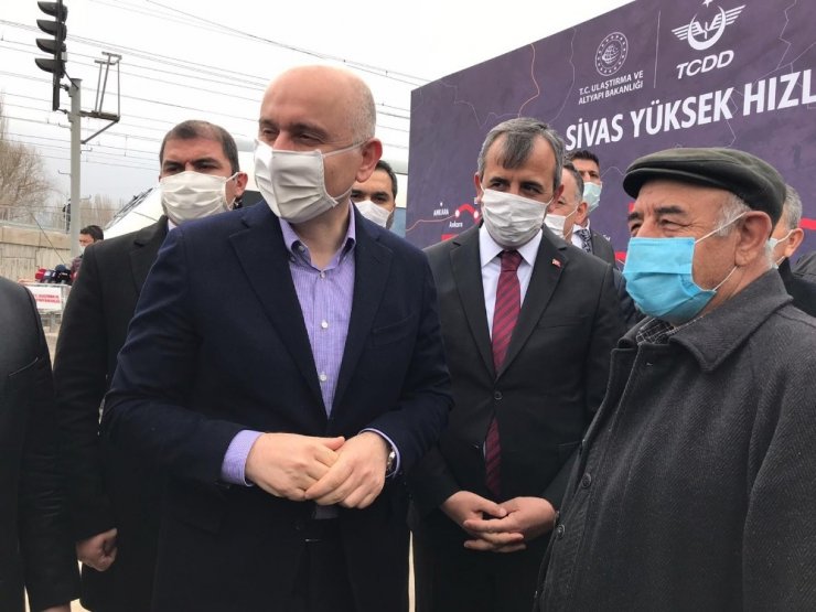 Ankara-Sivas Yüksek Hızlı Tren Hattı hizmete giriyor