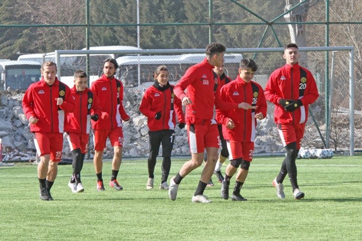 Eskişehirspor Keçiörengücü maçı hazırlıklarını tamamladı