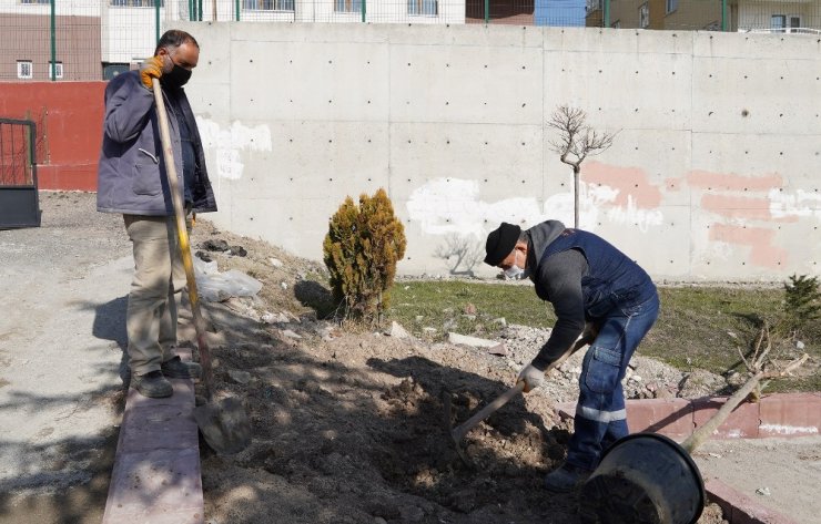 Keçiören’de ağaçlar öğrencilere emanet