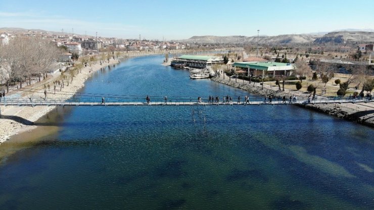 Kapadokya bölgesi hafta sonunu sessiz geçiriyor