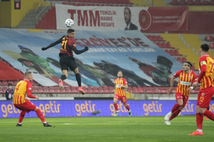 Süper Lig: Kayserispor: 0 - Galatasaray: 3 (Maç Sonucu)