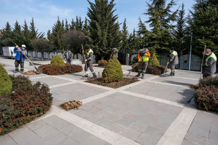 Altındağ Belediyesinden parklara bakım