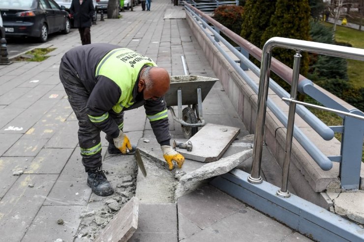 Altındağ Belediyesinden parklara bakım