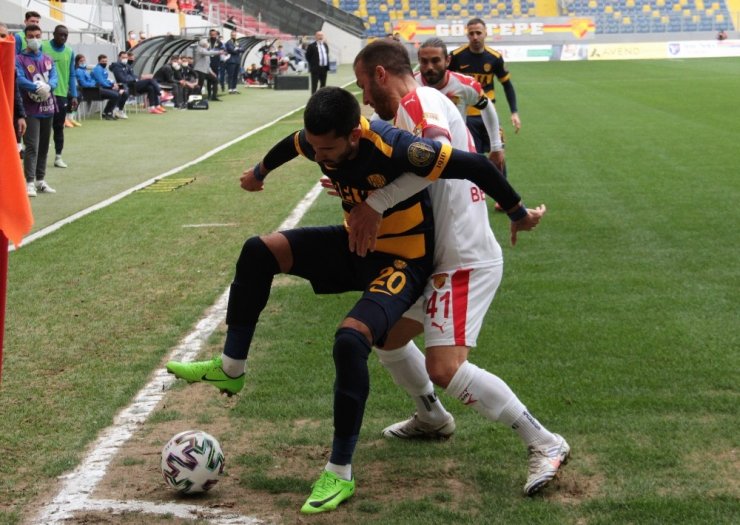 Süper Lig: MKE Ankaragücü:1 - Göztepe: 0 (İlk yarı)