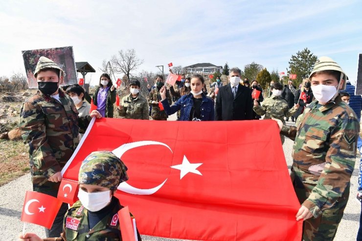 Başkentli çocuklar Çanakkale ruhunu yaşattı