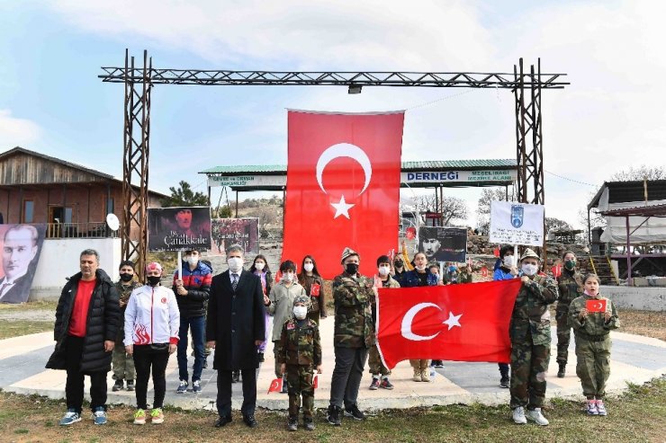 Başkentli çocuklar Çanakkale ruhunu yaşattı