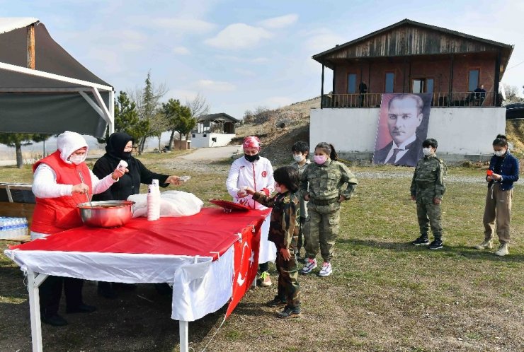 Başkentli çocuklar Çanakkale ruhunu yaşattı