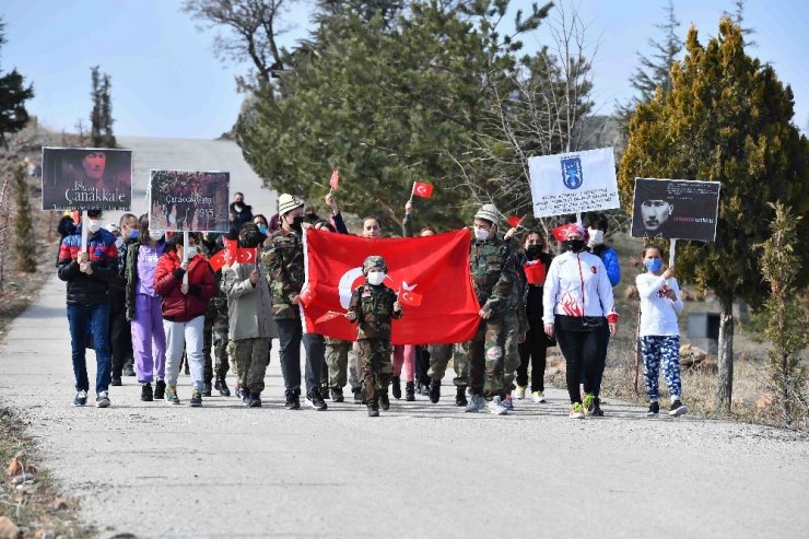 Başkentli çocuklar Çanakkale ruhunu yaşattı