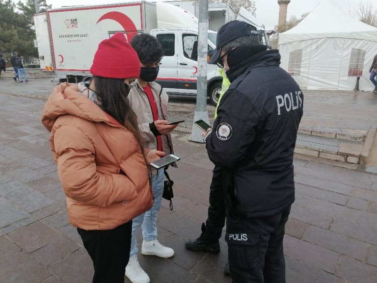 Kırmızı kategorideki Aksaray’da genel HES kodu sorgulaması başladı