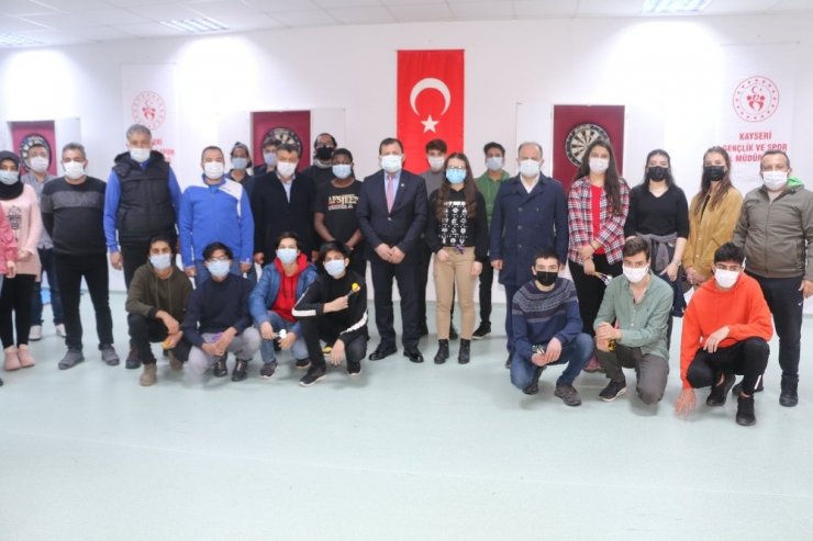 Dart heyecanı Kayseri’de sürüyor