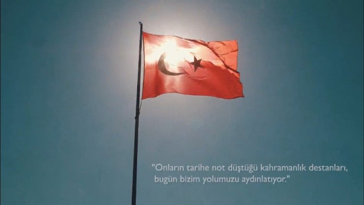 Anadolu Üniversitesi’nden anlamlı 18 Mart klibi