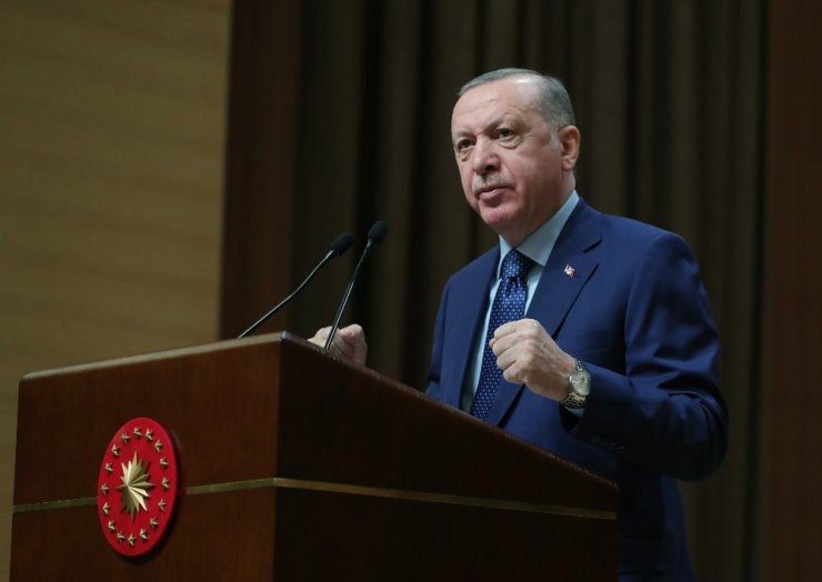 Cumhurbaşkanı Erdoğan: "En küçük gevşeklik gösterdiğimiz gün, Sevr’den beter dayatmalarla karşımıza çıkacaklardır"