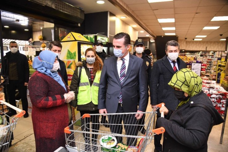 Pursaklar’da geniş kapsamlı koronavirüs denetimi