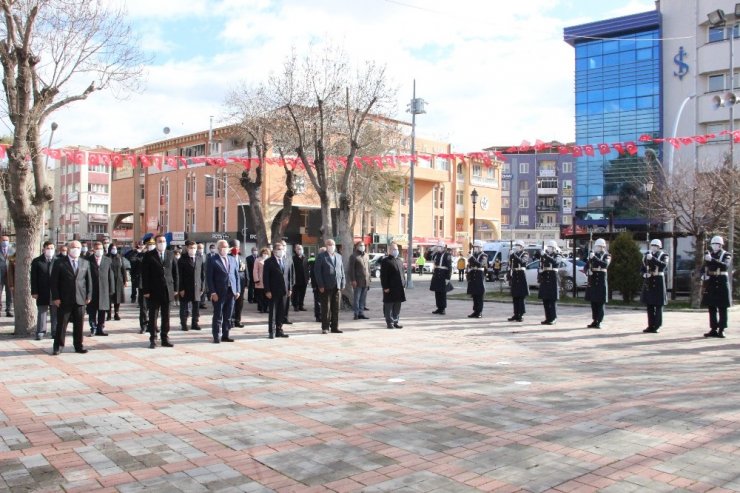 Karaman’da Şehitleri Anma Günü ve Çanakkale Zaferi’nin 106. yıldönümü etkinlikleri