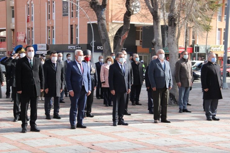 Karaman’da Şehitleri Anma Günü ve Çanakkale Zaferi’nin 106. yıldönümü etkinlikleri