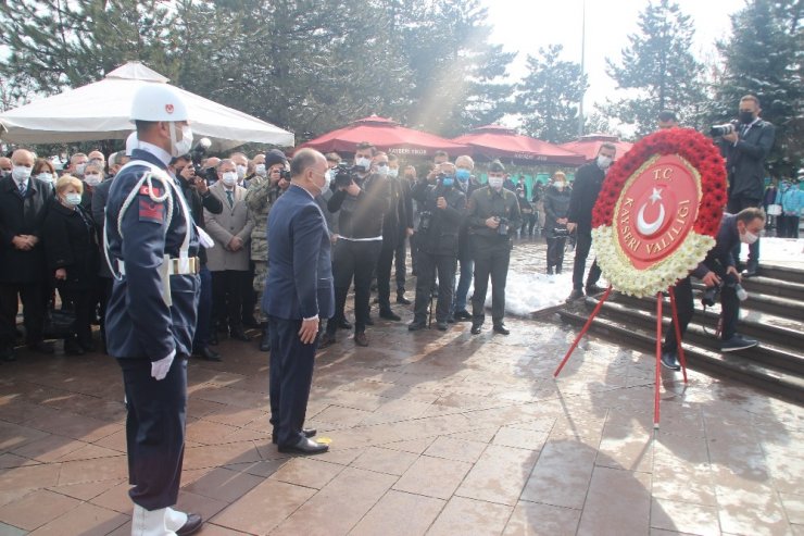 Şehitler Kayseri’de anıldı