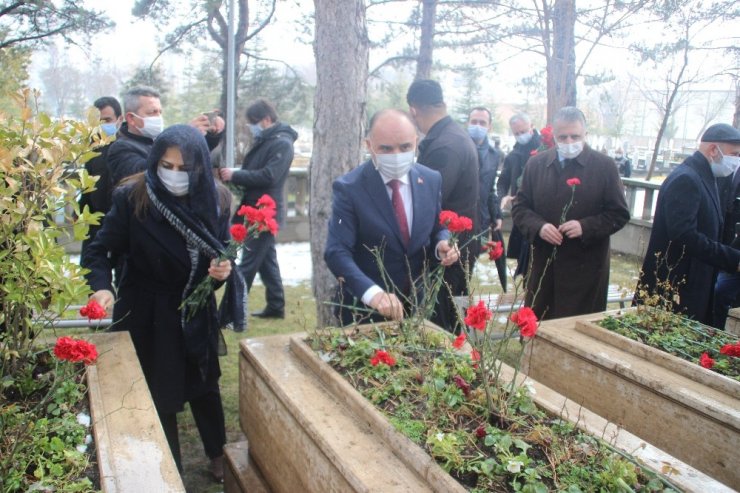 Şehitler Kayseri’de anıldı