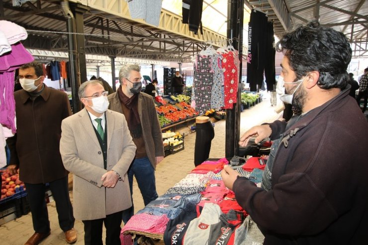 Başkan Özdoğan’dan esnafa yeni pazar yeri müjdesi