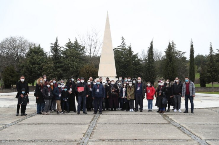 Çanakkale’den dönen şehit ailelerinden Başkan’a teşekkür