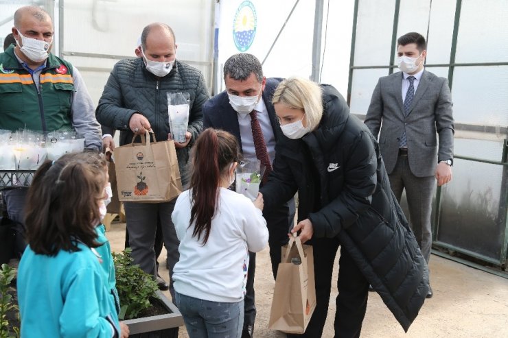 Gölbaşı’nda ata tohumları toprak ile buluştu