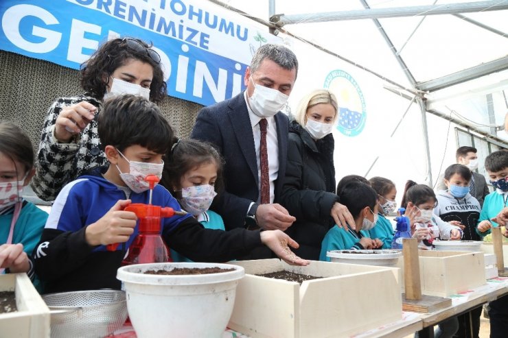 Gölbaşı’nda ata tohumları toprak ile buluştu