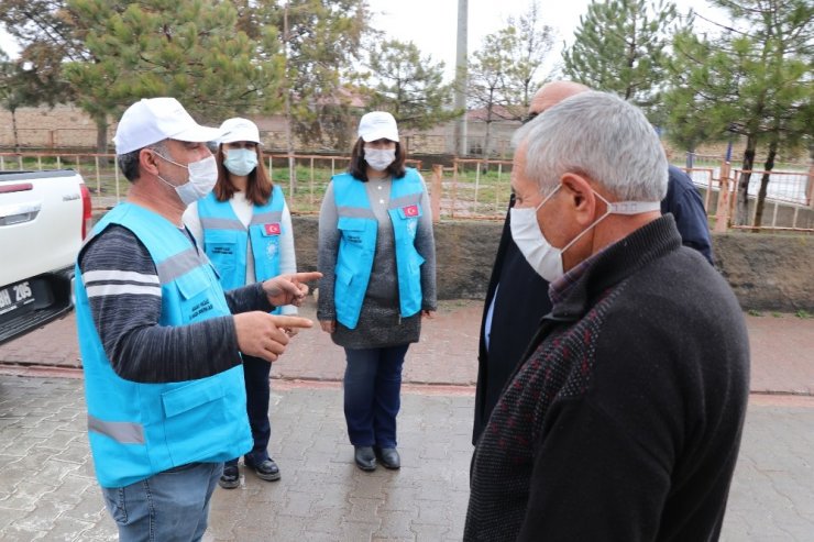 Kırmızı kategorideki Aksaray’da ziraatçılar köylerde denetim yapıyor