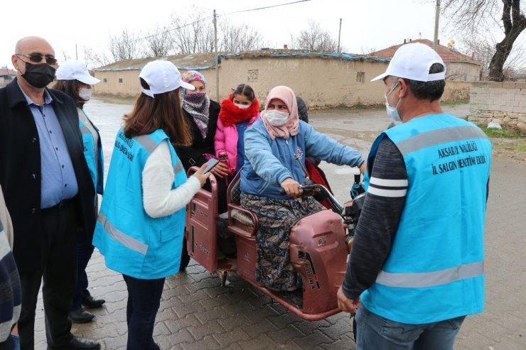 Kırmızı kategorideki Aksaray’da ziraatçılar köylerde denetim yapıyor