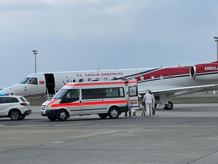 Budapeşte’de Covid-19’a yakalanan iş adamı Sağlık Bakanlığı tarafından Türkiye’ye getirildi