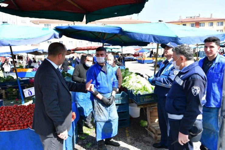 Mamak Zabıtasıdan kademeli normalleşme denetimi