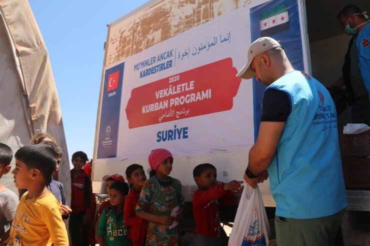 Türkiye Diyanet Vakfı 10 yıldır Suriye’de yaraları sarmaya devam ediyor