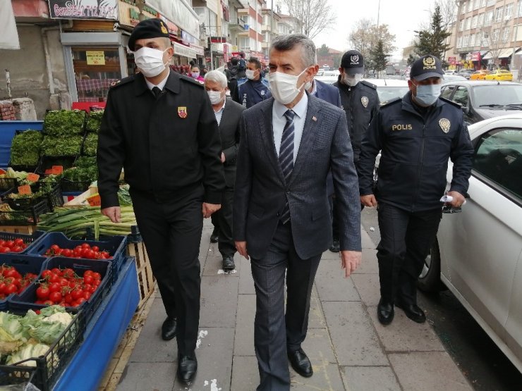 Başkent’te korona virüs denetimi