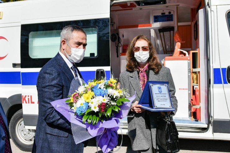 Emekli öğretmenden Ankara Büyükşehir Belediyesine anlamlı bağış