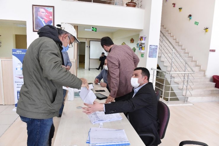 Sebze fidesi desteği için yüz yüze başvurular alınmaya başlandı