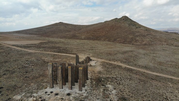 Kapadokya’nın ’uzaydan görülen figürleri’ havadan görüntülendi