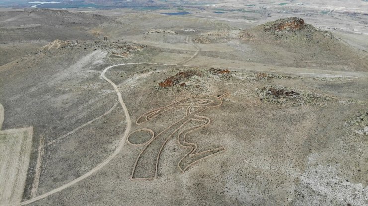 Kapadokya’nın ’uzaydan görülen figürleri’ havadan görüntülendi