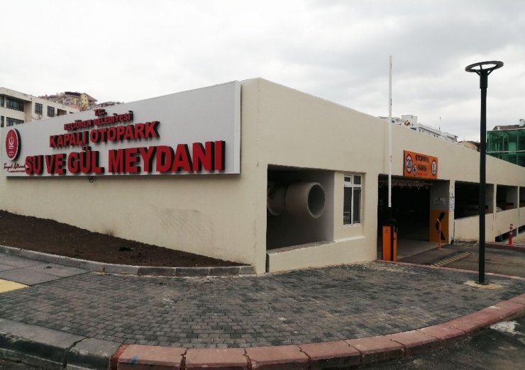 Keçiören’de Su ve Gül Meydanı’na kapalı otopark