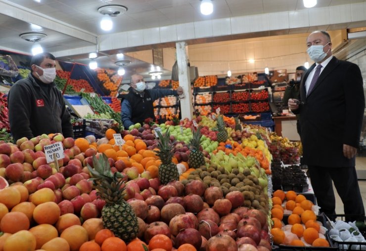 Perakende Sebze Halinde yenileme çalışmalarına başlandı