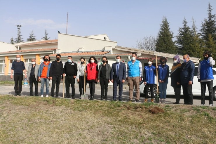 Kabakcı, fidanları Nevruz’da toprakla buluşturdu