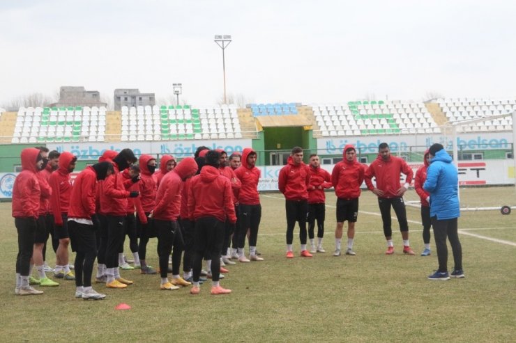 Sivas Belediyespor, Bodrumspor maçının taktiğini çalıştı