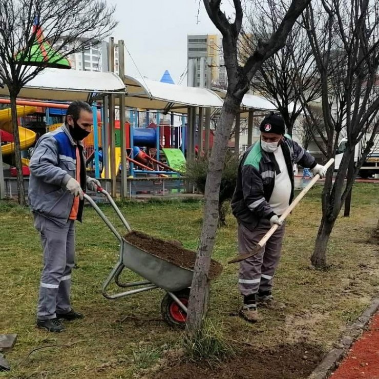 Sincan Belediyesinden bahar hazırlığı