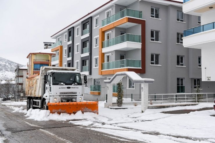 Başkentte yollar açık