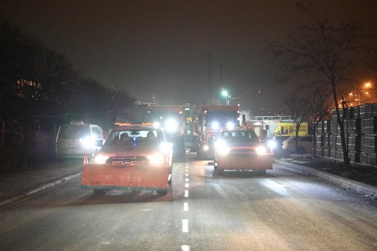 Ankara’da kar timi teyakkuzda