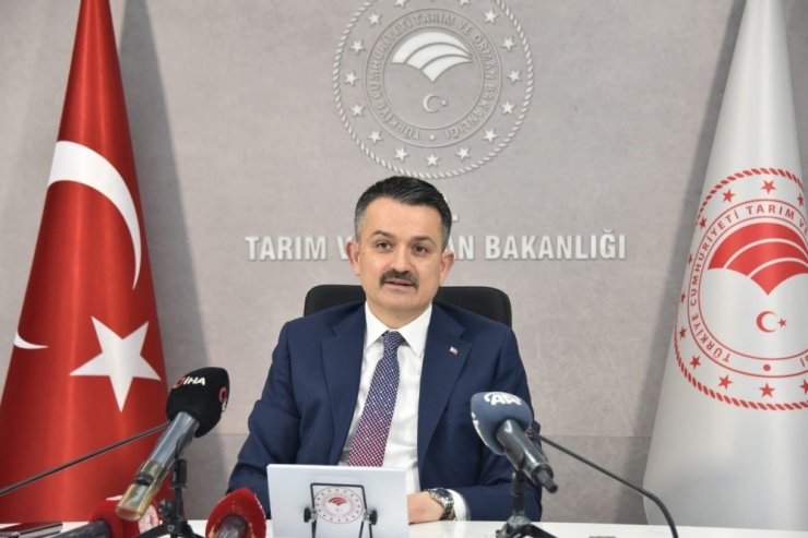 “Bakan Pakdemirli: "Tarım ve gıda ihracatımız 20,7 milyar dolara ulaştı”