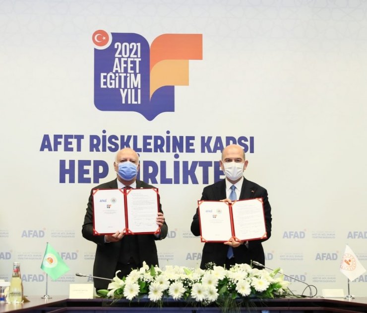 AFAD ile TZOB arasında “Afet Eğitim İşbirliği Protokolü” imzalandı