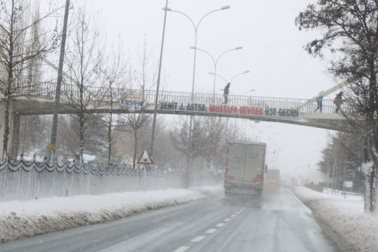 Denetime giden Özel İdare Ekibi yolda kaldı