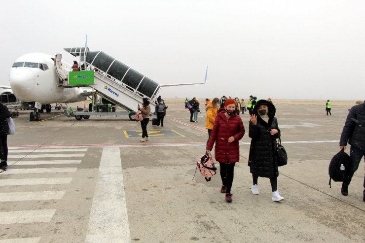 Ukrayna’dan Kapadokya’ya uçak seferleri başladı