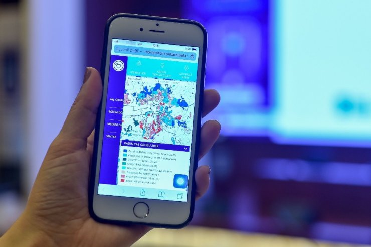 “Mor Haritam” uygulaması tüm Türkiye’ye ilham kaynağı olacak