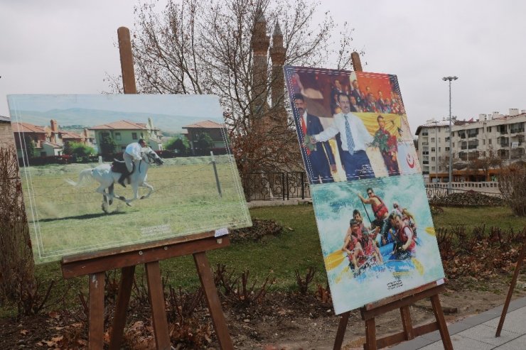 Yazıcıoğlu kent meydanında fotoğraflarıyla anıldı