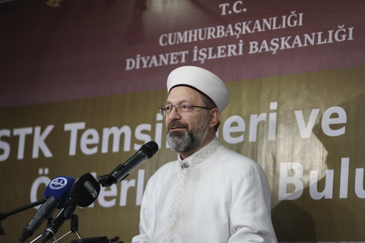 Diyanet İşleri Başkanı Erbaş: “İyilik için bir araya gelenler güçlü olursa, fitne için bir araya gelenler başarılı olamazlar”